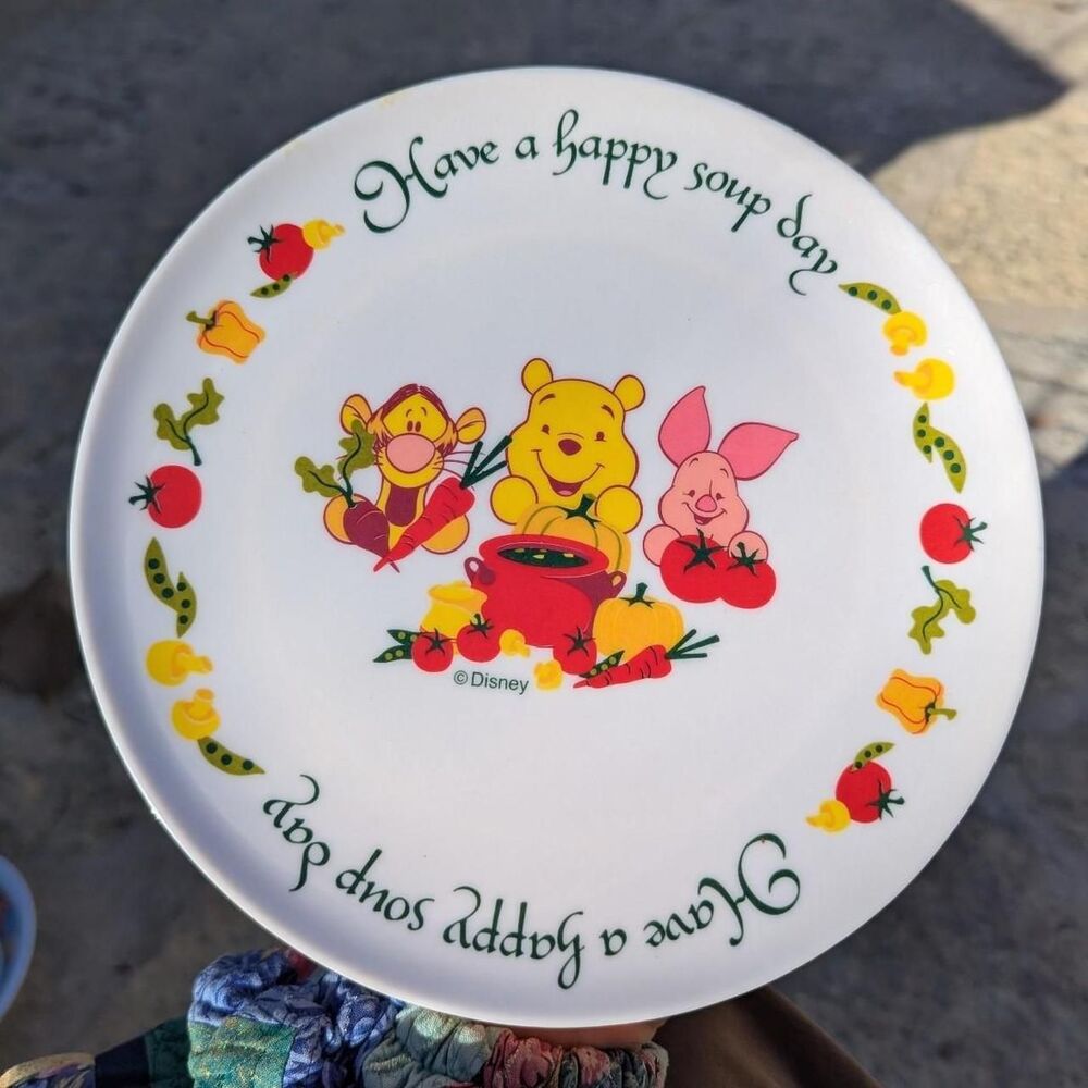 vintage Disney Winnie the pooh soup plate tigger piglet for kids